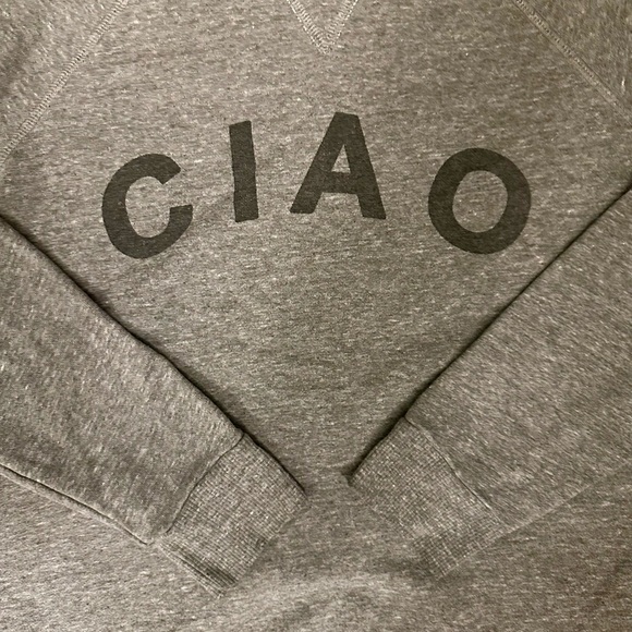Sol Ángeles Ciao Crewneck Sweatshirt Small - Picture 3 of 6